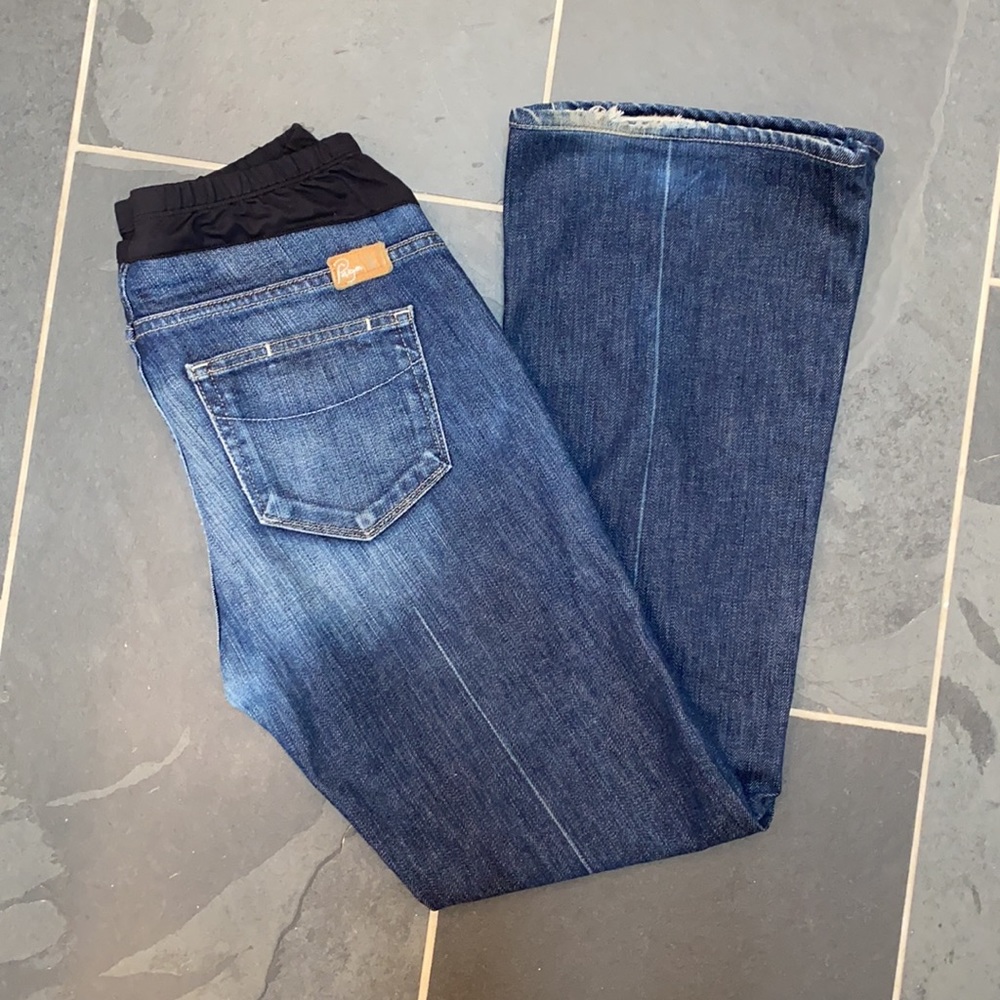 ✨Paige 'Laurel Canyon' Maternity Stretch Jeans✨